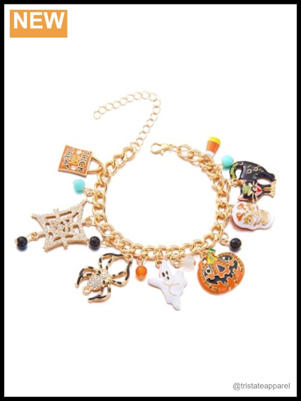 Halloween Charm Bracelet Adjustable Chain Bracelet Women Jewelry